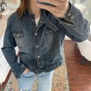 Liz Claiborne Vintage Moto Denim Style Jacket Photo 8