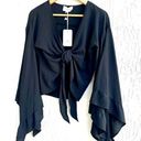 L'ATISTE L’Atiste flowy top with bell sleeves Small NWT Photo 0