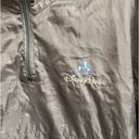 Disney Vintage  parks grey and light blue pull over Windbreaker/ rain jacket XS S Photo 1