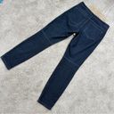 J.Jill  Women’s Skinny Denim Jeans Pants Mid-Rise Dark Blue Cotton Size 2 Photo 4