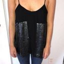 Joie  Black Sparkly Tank Top! Size XS, in perfect condition Photo 0