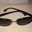 American Eagle Outfitters Black And Gold Sunglasses Photo 1