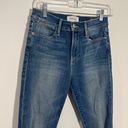 Frame Le High Skinny Crop in Manzanita Rips Size 27 Photo 3