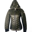 Guess SZ M Packable Long Sleeve Puffy Quilted Jacket w/Bag and Hidden Hood Photo 0