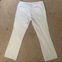 Tory Burch  white cropped slim boot jeans Photo 8