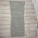 Universal Threads Universal Thread Ribbed Knit Grey Scarf One Size  Photo 4