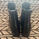 Jeffrey Campbell  Hurricane block heel ankle boot in shiny black size 8 Photo 2