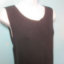 Eileen Fisher  Size L Black Knit Tank Dress Photo 10