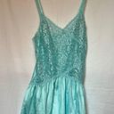 Maidenform Vintage Teal Babydoll Fairy Lingerie Photo 7