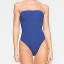 SKIMS strapless blue bodysuit Photo 0