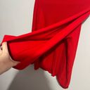 Vibrant Mossimo  Red Split Sleeve Blouse Photo 15