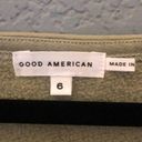 Good American Sweat Top Sage Green Photo 5