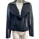 Etcetera  JACKET BLAZER COAT BLACK CROPPED LEATHER Photo 0