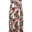 Vix Paula Hermanny  Tropical Floral Pineapple Halter Maxi Dress M/L Coverup Photo 0