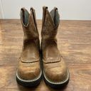 Ariat  Boots Women's 9.5 B Fatbaby Western Cowboy Saddle Brown Leather 10000860 Photo 2