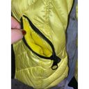 Guess  Women's Puffer Storm Cuffs Quilted Bright Yellow Jacket Coat Size Small Photo 3