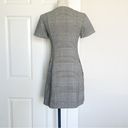 Theory  Easy Plaid Snap Shift Dress Photo 3