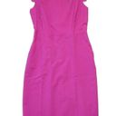 J.Crew NWT  Resume Sheath in Vivid Flamingo Pink Stretch Wool Dress 4 $188 Photo 1