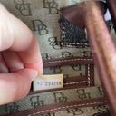 Dooney & Bourke Vintage y2k  Monogram Tassel Tote Tulip Tassel Large Green Photo 10