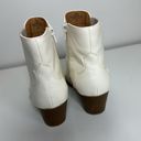 Indigo rd. Alydia Contrasting Stitch Western Boots ivory 7.5 Photo 4