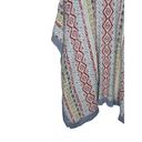 CAbi  Love Carol Women's Top Siesta Knit Poncho Boho Fringe Sweater Cardigan XS Photo 7