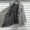 Apt. 9  Wool Coat Womens Size Medium Gray Tweed Photo 2