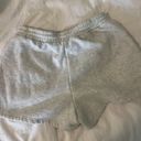 White Fox Boutique Sweat Set Offstage Hoodie + Shorts Glacier Grey Photo 7