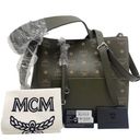 MCM  NEW With Tags Logo Sea Turtle Hobo Bag with 2 Straps Crossbody Purse Bag Photo 3