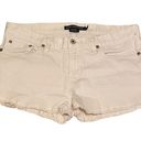 Ralph Lauren  Sports Shorts Womens Size 30 WhIte Denim Relaxed Cut Off Photo 4