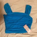 SheIn Blue Top Photo 0