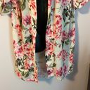 Show Me Your Mumu Brie Short Garden of Bloom Floral Kimono Robe One Size Photo 2