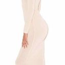 Mistress Rocks  Don’t Stop Beige Stretch Jersey High Neck Maxi Dress size Large Photo 1