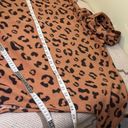 Simply Southern  turtleneck leopard print one size fits most poncho Photo 7