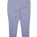 Chico's Chico’s So Slimming Petite Brigitte Gingham Ankle Pants Nablus white size US 6 Photo 2