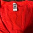 Los Angeles Apparel Cotton crop top red tee shirt  basic casual Photo 1