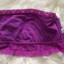 Free People  Lace Bandeau Neon Orchid - Large Photo 4