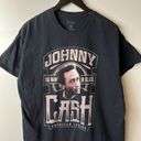 Urban Outfitters Johnny Cash T Shirt Black XL Extra Large Country Artist Singer Graphic Tee Solid Photo 7