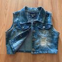 Rue 21  denim vest jacket cropped  Photo 2