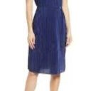 Sam Edelman  sleeveless blue mini pleated dress size 12 Photo 1