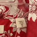 Coldwater Creek  Shaped Women’s Shirt size XS brand new color red and white Photo 2