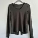 Sweaty Betty  Shirt Move Split
Back Long Sleeve Yoga Top Dark Forest XXS Photo 2