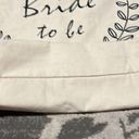 Only Bride to be tote bag. Excellent condition.  used one weekend. Photo 1