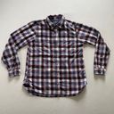 Rei Co-op  Shirt Womens Medium Blue Plaid Wallace Lake Flannel Gorpcore Outdoor Photo 0