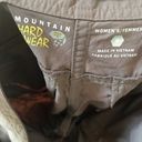 Mountain Hardwear  Brown Cargo Hiking Capris Women's Size 6 Pants Photo 6