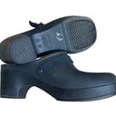 Crocs Sarah Black Slip On Heeled Dual Comfort Lightweight Clogs 🔥 Photo 3