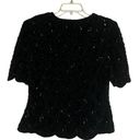 Laurence Kazar Vintage  Beaded Top nwt Photo 6