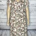 Bobeau Studio B by  NWT Size XL Floral Print V-Neck High-Low Hem Woven Dress Photo 0