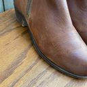 American Eagle  brown leather basel ankle boots 6.5 Photo 4