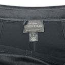 St. John  Essentials Exclusively For Nordstrom Black Dress Pant Satin Waist Size 8 Photo 5