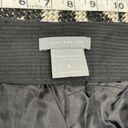 Ann Taylor  Signature Fit dress slacks black thin pinstripes Photo 4